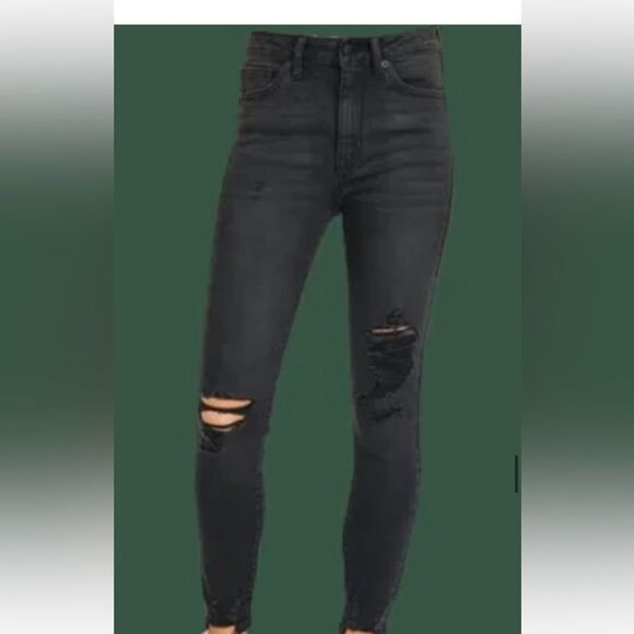 Pre-loved JustUsa grey jeans - Picture 2 of 8